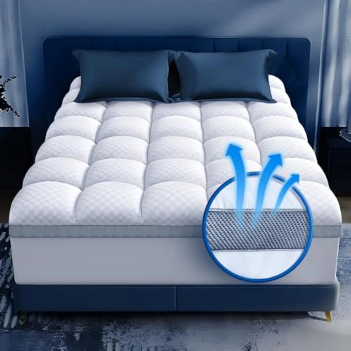 Premium Memory Foam Mattress Topper