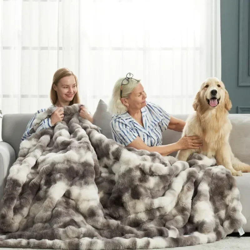 Fur Throw Blanket